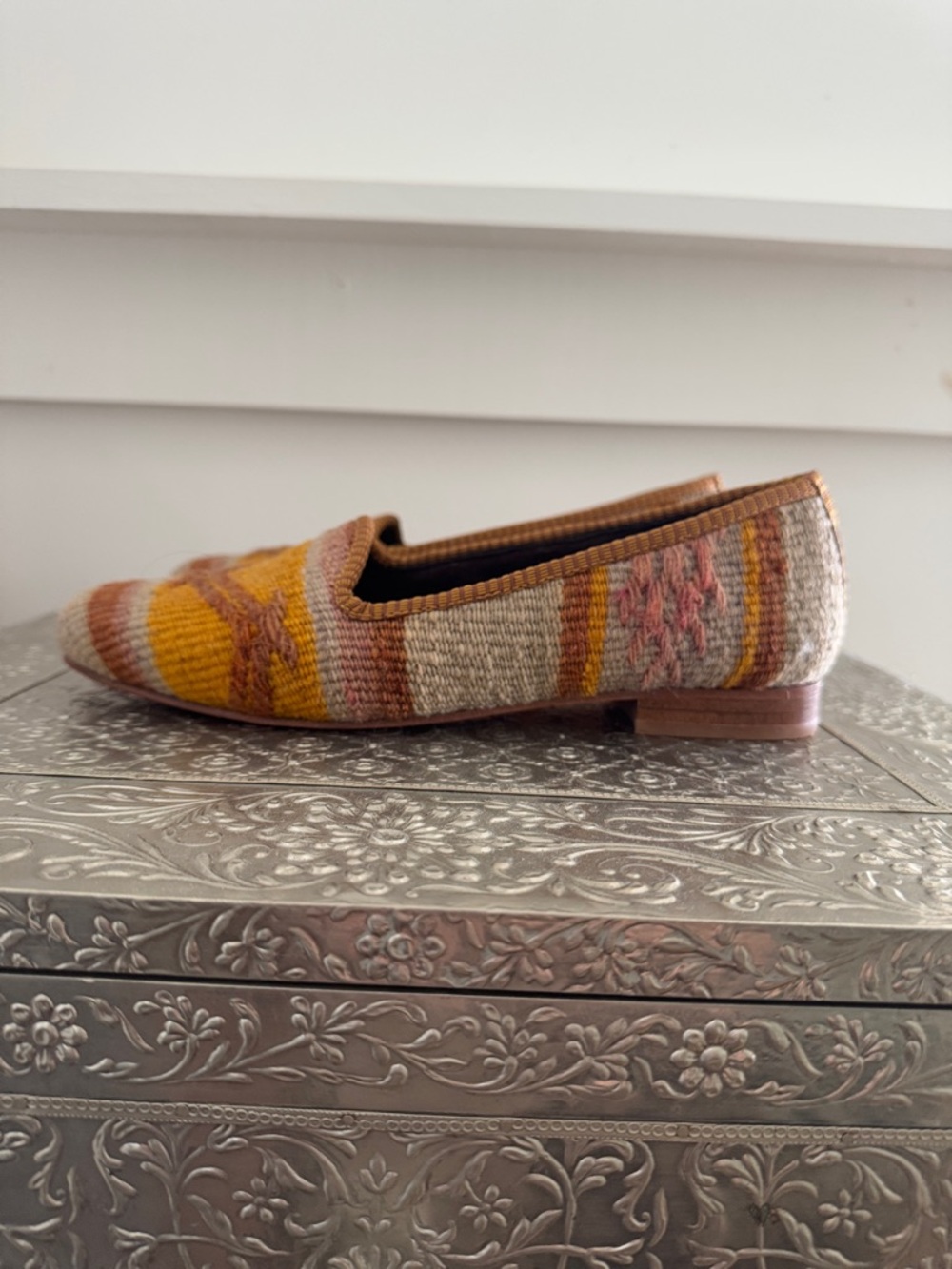 Handmade European Loafers, sz 38 (US 7.5/8)